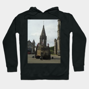 The Bruce Fountain, Falkland, Scotland Hoodie